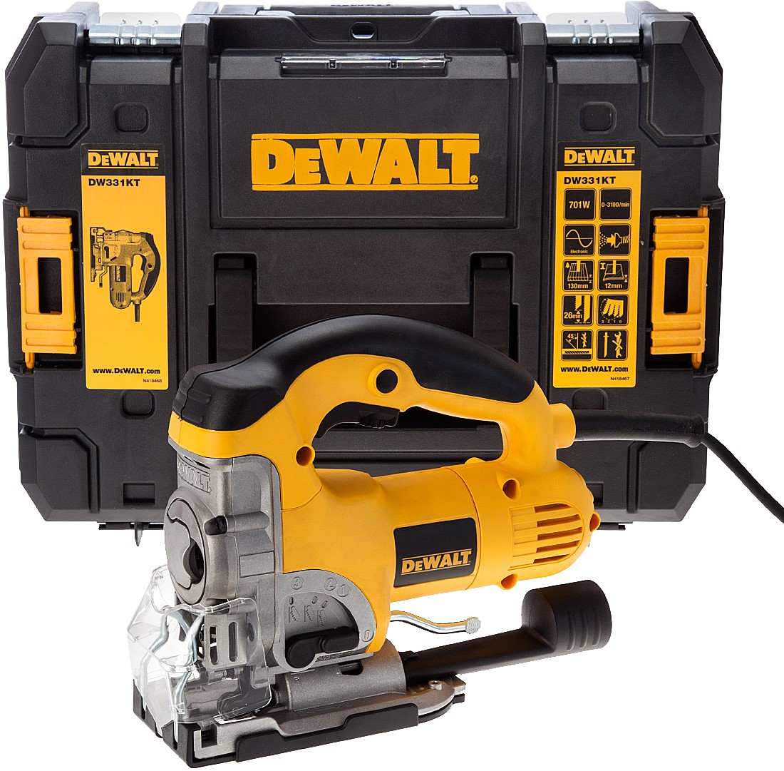 מסור אנכי מקצועי DEWALT JIGSAW DW331KT 700W